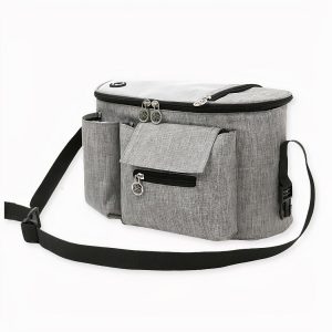 Bolso cambiador multibolsillos para cochecito de bebé