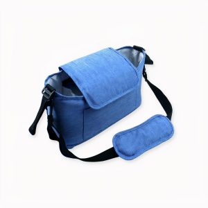 Bolso cambiador para cochecito, color sólido