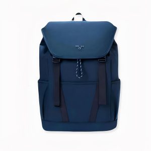 Mochila ergonómica impermeable de gran capacidad azul