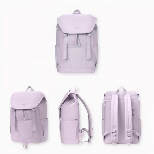 Mochila ergonómica impermeable de gran capacidad púrpura