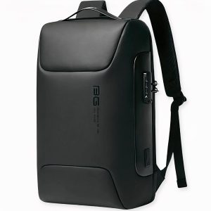 Mochila ergonómica de lujo en negro