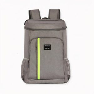 Mochila isotérmica de picnic con raya verde