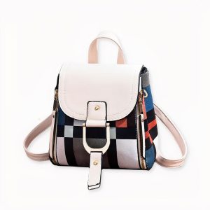 Mochila vintage multicolor