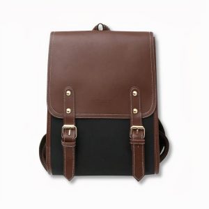 Mochila satchel retro para mujer
