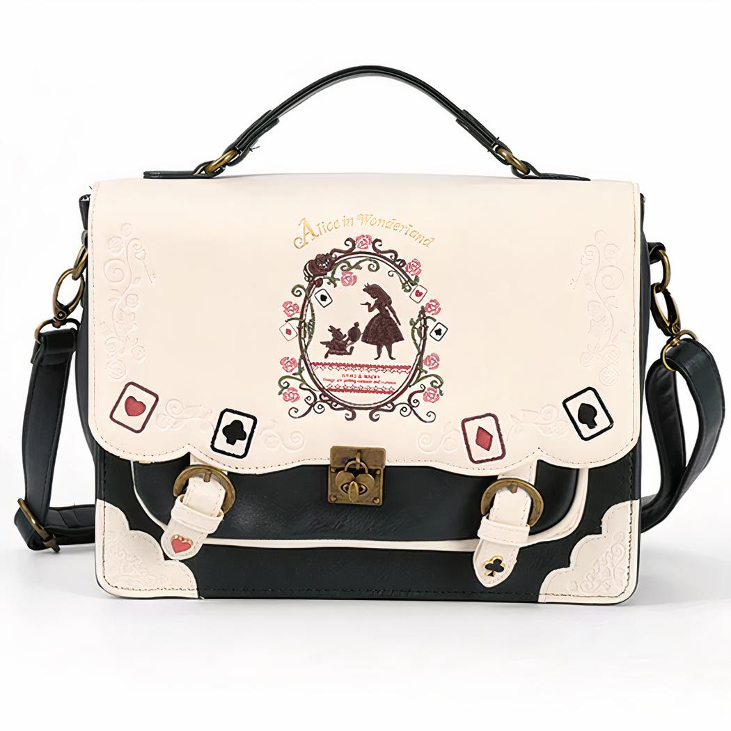 Mochila satchel vintage para mujer - Imagen 4