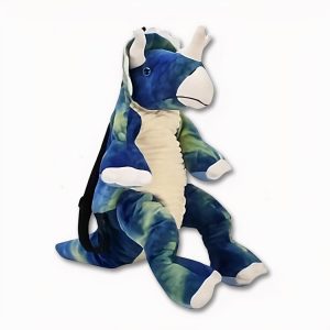 Mochila de felpa de dinosaurio para niños