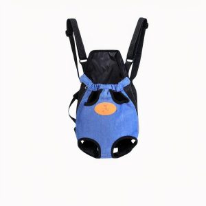Mochila para animales con agujeros para las patas