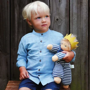 MUÑECO REY DE ALGODÓN ORGÁNICO