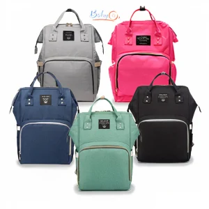 Pañalera Tipo Morral Con Portabiberon Termico