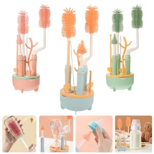 Lava Teteros Set Soporte Multiusos 3 En 1