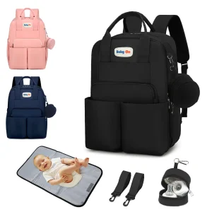 Mochila Pañalera Premium(GRANDE) + Cambiador Multifuncional  Para Bebes Baby On