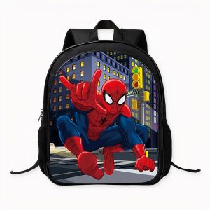Mochila efecto 3D Spiderman