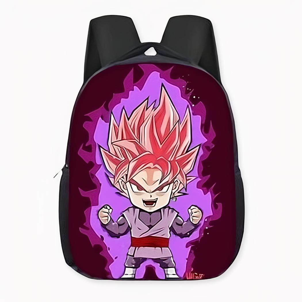 Dragon Ball Super Son Goku mochila rosa