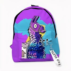 Mochila Fortnite con diseño de llama