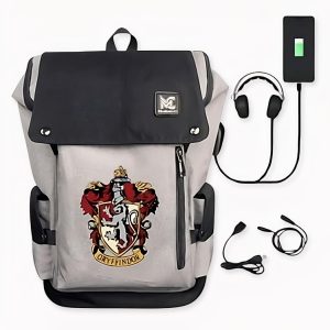 Mochila Harry Potter con diseño de escudo de armas