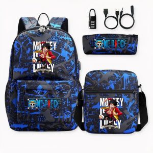Mochila de 3 piezas One Piece