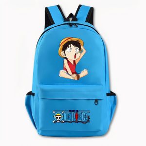Mochila One Piece azul claro