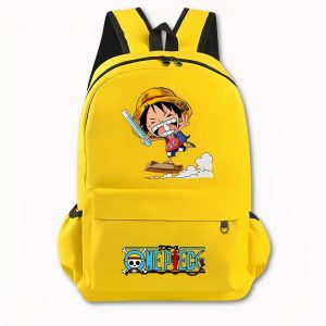 Mochila amarilla One Piece
