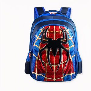 Mochila Spiderman con respaldo acolchado