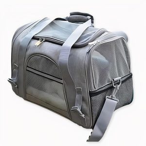 Mochila de viaje de malla para animales