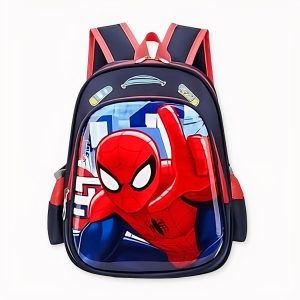 Mochila escolar Spiderman de brillante diseño