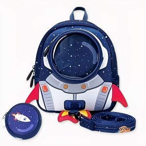 Mochila de astronauta para guardería