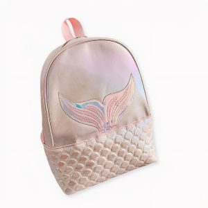 Mochila de niña con diseño de sirena