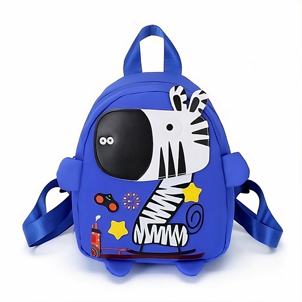 Colorida mochila infantil con diseño de cebra - Imagen 6