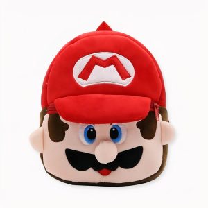 Mochila de peluche de Super Mario para niños