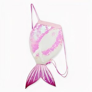 Mochila con cola de sirena de lentejuelas