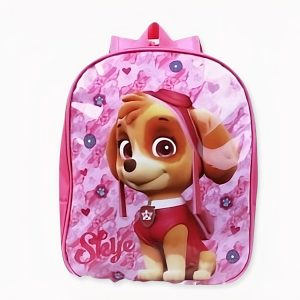 Mochila Patrulla Canina rosa brillante