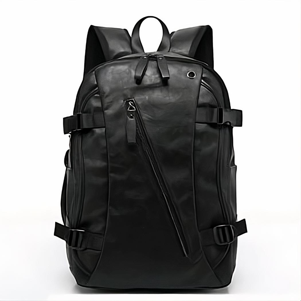 Mochila vintage de polipiel para hombre - Imagen 8