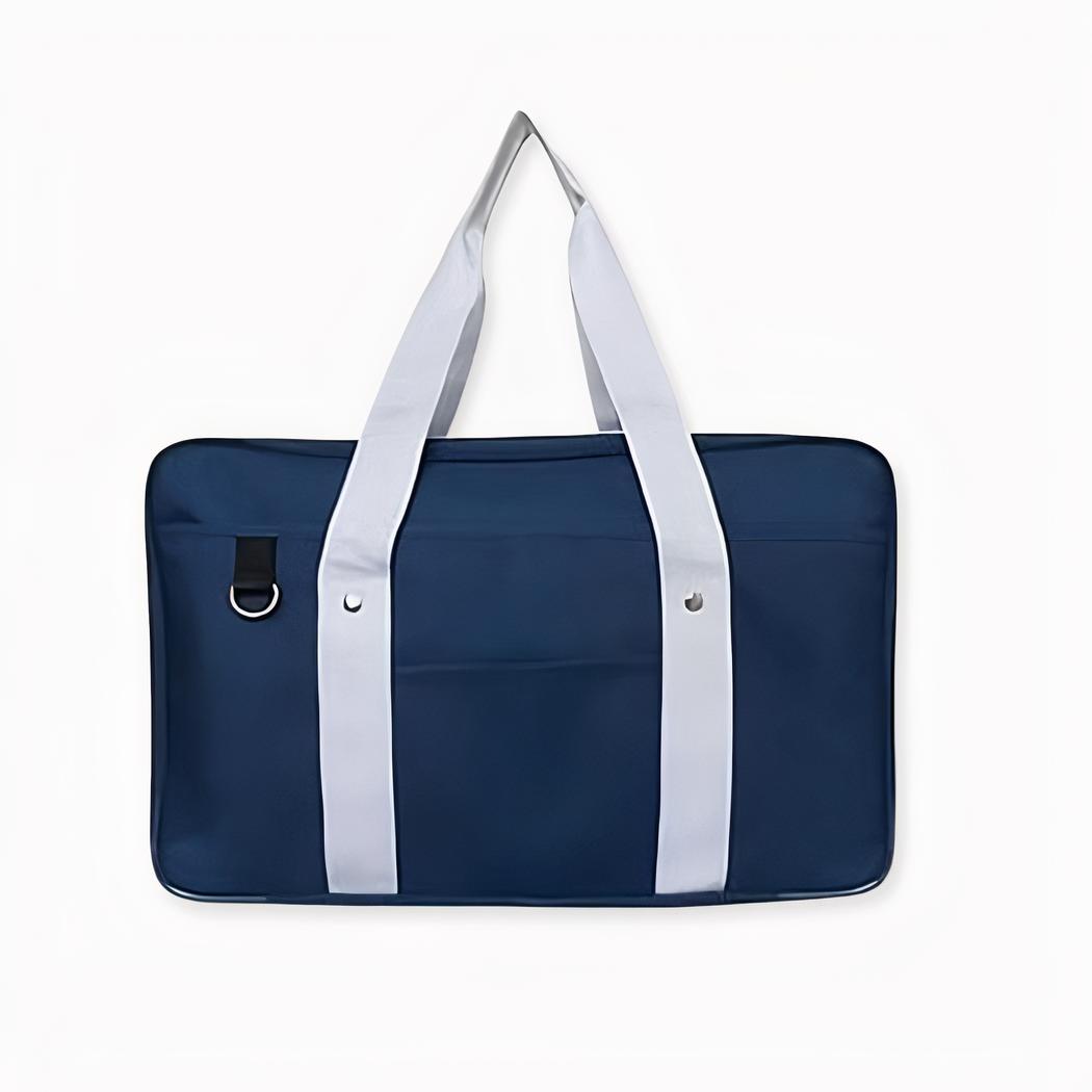 Mochila escolar impermeable de color sólido para estudiantes