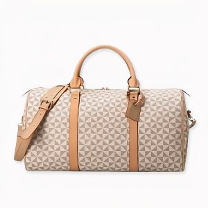 Moderna bolsa de viaje de polipiel impermeable para hombre