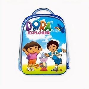 Dora Babouche y la mochila escolar de Diego