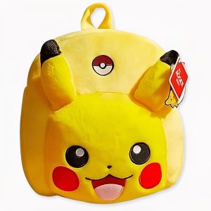 Mochila escolar de peluche Pikachu