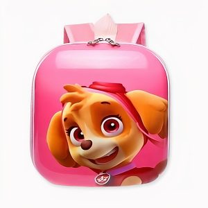 Mochila escolar cuadrada rígida Patrulla Canina