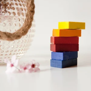 BLOQUES DE CERA BÁSICAS WALDORF para el Jardín de Infancia