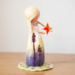 FIGURA DE LANA CARDADA VERANO 🐚