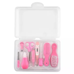 Kit de Cuidado Para Bebe 9 Piezas Con Estuches Portatil