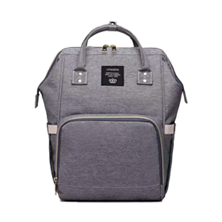 Pañalera Tipo Morral Con Portabiberon Termico - Imagen 3