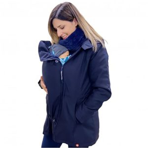 Abrigo de Porteo y Embarazo Wallaby 2.0 Azul marino