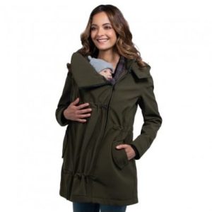 Abrigo de Porteo y Embarazo  Wombat Shell green L