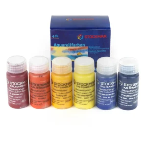 ACUARELAS SET 6 COLORES BÁSICOS