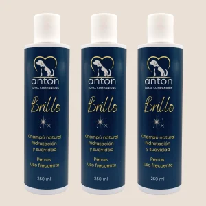 Champú Natural Para Perros “brillo” - Pack Ahorro - 3x250 Ml