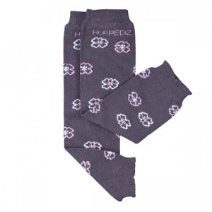 Calentadores Hoppediz Baby Warmers Organic grey witch flowers