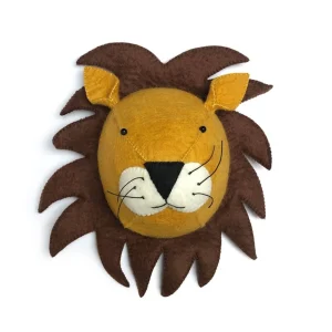 Cabeza de León en Fieltro - Gamcha