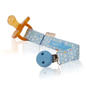 CINTA PORTA-CHUPETE AZUL