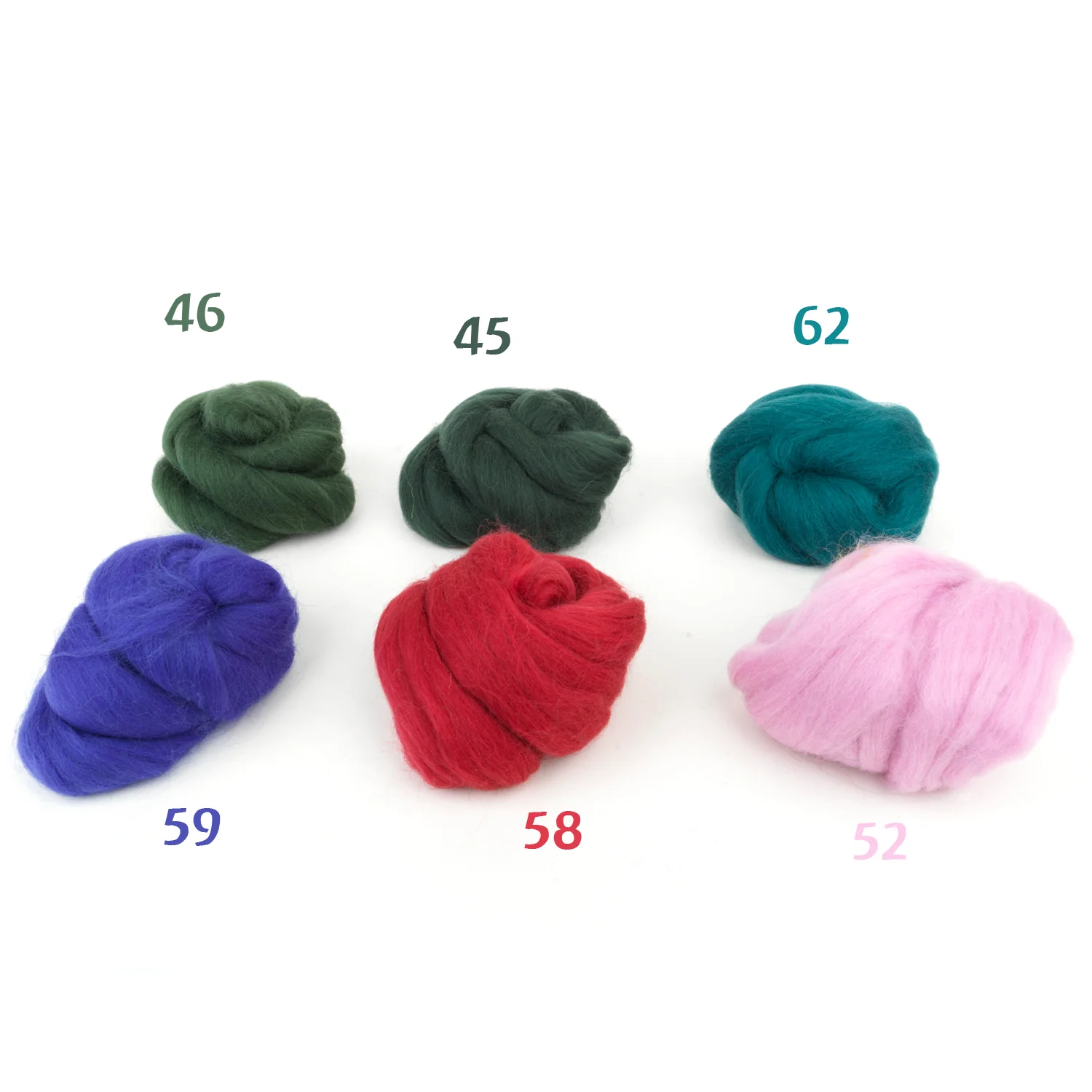 LANA CARDADA PEINADA Y TEÑIDA EN CINTA - Imagen 6