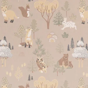 Wallpaper Deep Forest Beige Suave